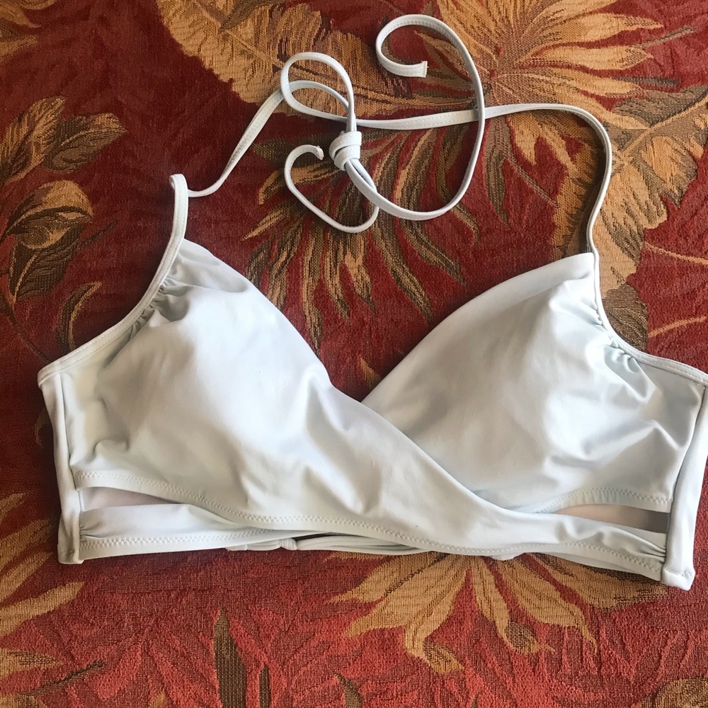 Baby Blue Victoria secret swimsuit top